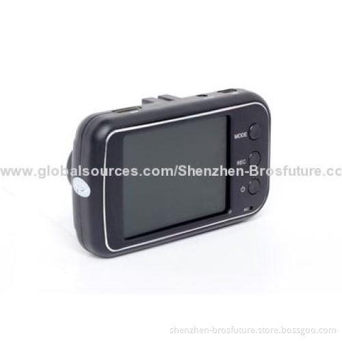 Car Dash Cam, FHD 1,080P, 120 Degrees Viewing Angle, Motion Detection and G-sensor, Loop Recording